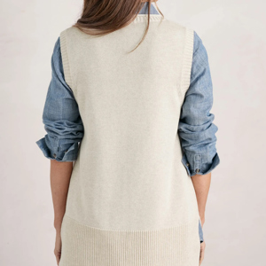 Seasalt Smallcombe Organic Cotton Knitted Vest